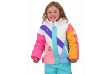 Image of Obermeyer Lissa Jacket - Girls, White, 7, 51071-16010-7