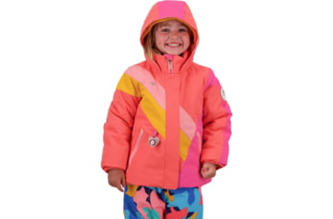 Image of Obermeyer Lissa Jacket - Girls, Wild Coral, 2, 51071-21033-2