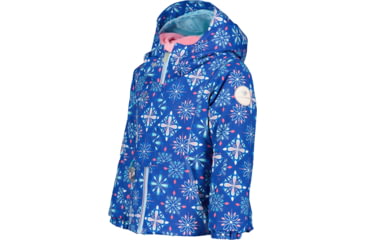 Image of Obermeyer Livia Jacket - Girls, 2, Blue Snowflakes, 51081-22158-2