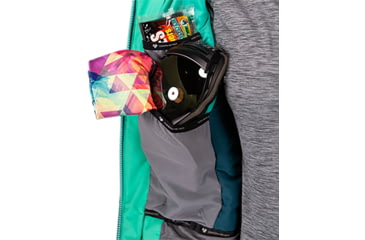 Image of Obermeyer Malaki Jacket w/Faux Fur - Womens, LetS Galapago, 10, 11123-LETS GALAPAGO-10