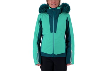 Image of Obermeyer Malaki Jacket w/Faux Fur - Womens, LetS Galapago, 10, 11123-LETS GALAPAGO-10