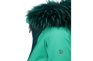 Image of Obermeyer Malaki Jacket w/Faux Fur - Womens, LetS Galapago, 10, 11123-LETS GALAPAGO-10