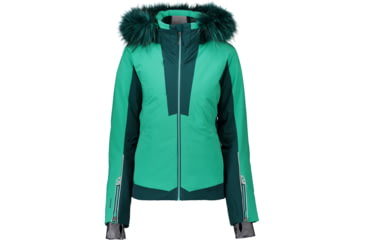 Image of Obermeyer Malaki Jacket w/Faux Fur - Womens, LetS Galapago, 10, 11123-LETS GALAPAGO-10