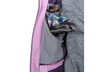 Image of Obermeyer Malaki Jacket w/Faux Fur - Womens, Sheer Bliss, 6, 11123-SHEER BLISS-6