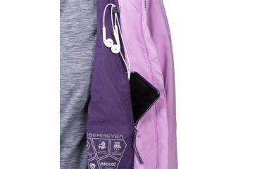 Image of Obermeyer Malaki Jacket w/Faux Fur - Womens, Sheer Bliss, 6, 11123-SHEER BLISS-6