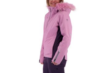 Image of Obermeyer Malaki Jacket w/Faux Fur - Womens, Sheer Bliss, 6, 11123-SHEER BLISS-6