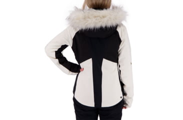 Image of Obermeyer Malaki Jacket w/Faux Fur - Womens, Sheer Bliss, 8, 11123-SHEER BLISS-8