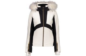 Image of Obermeyer Malaki Jacket w/Faux Fur - Womens, Sheer Bliss, 8, 11123-SHEER BLISS-8