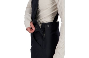 Image of Obermeyer Malta Bib Overalls - Women's, 12 US, Regular Inseam, Black, 15032-16009-12