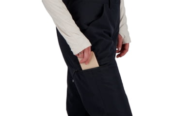 Image of Obermeyer Malta Bib Overalls - Women's, 12 US, Regular Inseam, Black, 15032-16009-12