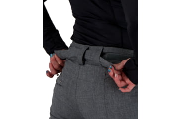 Image of Obermeyer Malta Pant - Womens, Charcoal, 12, 15022-15006-12