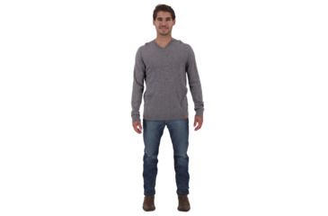 Image of Obermeyer Mason V-Neck Sweater - Mens, Anchor, Extra Large, 26023-ANCHOR-XL