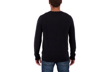 Image of Obermeyer Mason V-Neck Sweater - Mens, Black, Large, 26023-BLACK-L