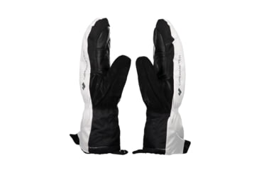 Image of Obermeyer Molten Mitten - Boys, White, Medium, 78026-16010-M