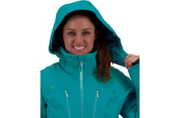 Image of Obermeyer Nova Jacket - Womens, Aegean Blue, 18, 11165-21069-18