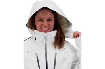 Image of Obermeyer Nova Jacket - Womens, White, 8, 11165-16010-8