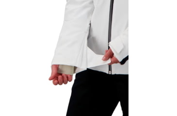 Image of Obermeyer Nova Jacket - Womens, White, 8, 11165-16010-8