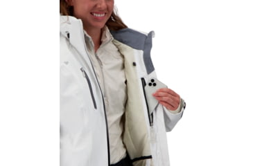 Image of Obermeyer Nova Jacket - Womens, White, 8, 11165-16010-8