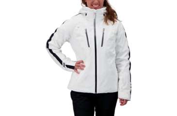 Image of Obermeyer Nova Jacket - Womens, White, 8, 11165-16010-8