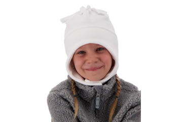 Image of Obermeyer Orbit Fleece Hat, White, 5-8, 77014-16010-5-8