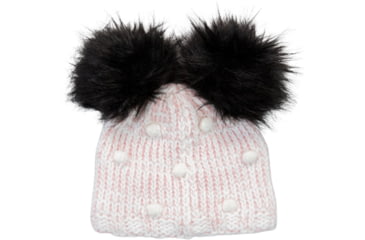Image of Obermeyer Paris Pom-Pom Beanie - Kids, White, One Size, 78050-16010-ONE SIZE