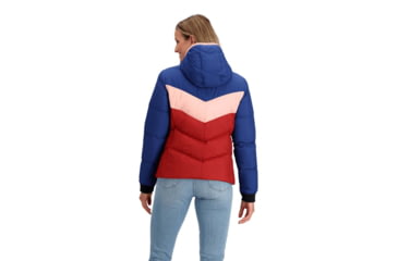 Image of Obermeyer Peyton Down Jacket - Womens, Cherry Wood, Extra Small, Regular, 11201-23046-XS