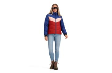 Image of Obermeyer Peyton Down Jacket - Womens, Cherry Wood, Extra Small, Regular, 11201-23046-XS