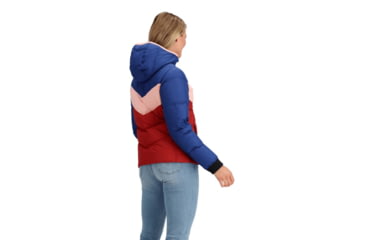 Image of Obermeyer Peyton Down Jacket - Womens, Cherry Wood, Extra Small, Regular, 11201-23046-XS