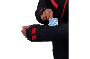 Image of Obermeyer Primo Jacket - Men's, Medium, Regular, Black, 21109-16009-M