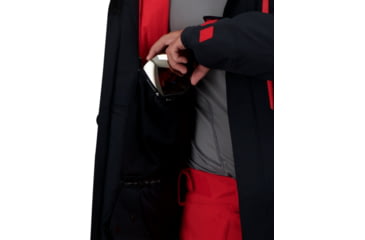 Image of Obermeyer Primo Jacket - Men's, Medium, Regular, Black, 21109-16009-M