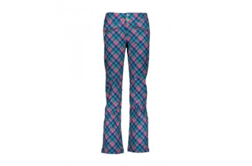 Image of Obermeyer Printed Clio Softshell Pant - Womens, Midnight Plaid, 8, 15038-18185-8