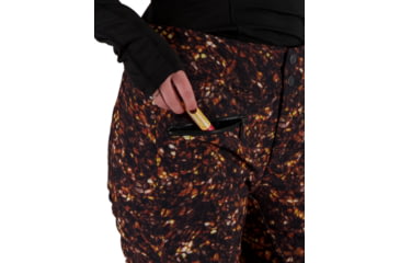 Image of Obermeyer Printed Clio Softshell Pants - Womens, Tortoiseshell, 2, 15038-21118-2