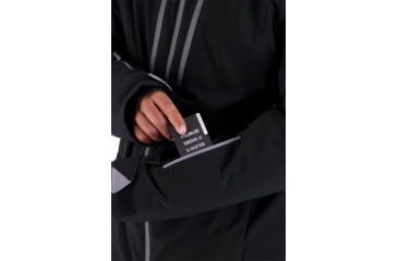 Image of Obermeyer Raze Jacket - Mens, Black, Large, 21020-16009-L