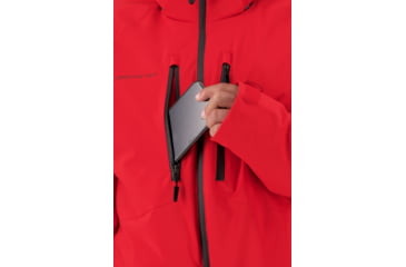 Image of Obermeyer Raze Jacket - Mens, Brakelight, 2XLT, 21020-19042-2XLT