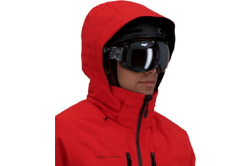 Image of Obermeyer Raze Jacket - Men's, Small, Regular, Brakelight, 21113-19042-S