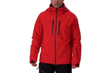 Image of Obermeyer Raze Jacket - Men's, Small, Regular, Brakelight, 21113-19042-S