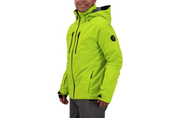 Image of Obermeyer Raze Jacket - Mens, Matcha, Large, 21020-21086-L