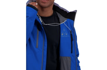 Image of Obermeyer Raze Jacket - Mens, Navigate, Extra Small, 21020-20160-XS