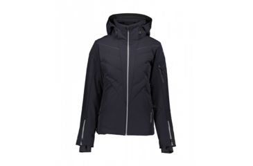 Image of Obermeyer Razia Down Hybrid Insulated Ski Jacket - Womens, Black, 10, 11112-16009-10