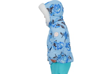 Image of Obermeyer Roselet Jacket - Girls, Roses-R-Blue, 4, 51075-21028-4