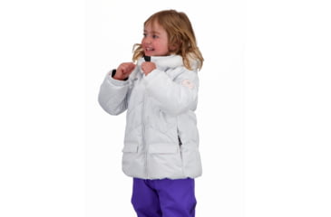 Image of Obermeyer Roselet Jacket - Girls, White, 5, 51075-16010-5