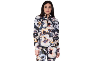 Image of Obermeyer Sarah 1/4 Zip - Women's, Small, Glitchy, 17074-22123-S