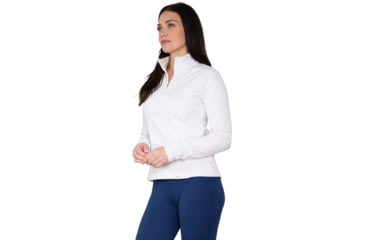 Image of Obermeyer Sarah 1/4 Zip - Women's, Small, White, 17074-16010-S