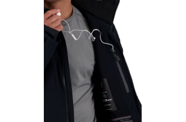 Image of Obermeyer Stout Jacket - Mens, Black, 2XL, 21105-16009-2XL