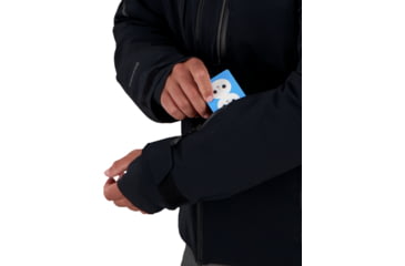 Image of Obermeyer Stout Jacket - Mens, Black, 2XL, 21105-16009-2XL