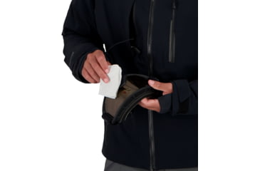 Image of Obermeyer Stout Jacket - Mens, Black, 2XL, 21105-16009-2XL