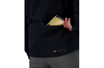 Image of Obermeyer Stout Jacket - Mens, Black, 2XL, 21105-16009-2XL