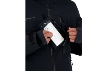 Image of Obermeyer Stout Jacket - Mens, Black, 2XL, 21105-16009-2XL