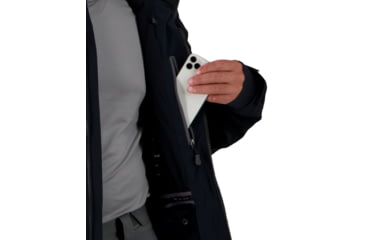Image of Obermeyer Stout Jacket - Mens, Black, 2XL, 21105-16009-2XL