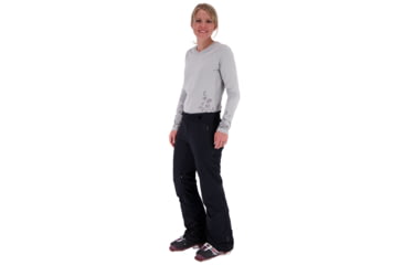 Image of Obermeyer Straight Line Pant - Womens, Black, 4, 15066-BLACK-4
